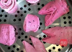 火龙果小米杂粮馒头的做法图解9