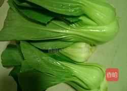 蚝油油菜的做法图解1