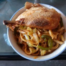 五花肉炒饼 家常菜的做法[图]