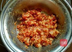 藕丁鲜肉酿香菇的做法图解4