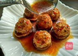 藕丁鲜肉酿香菇的做法图解16