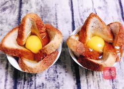 鸡蛋吐司杯的做法图解3