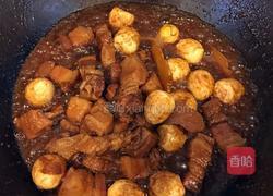 虎皮蛋红烧肉的做法图解8