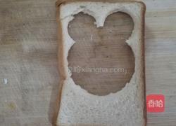 小熊土司早餐的做法图解2