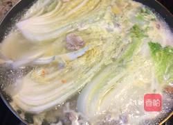 上汤虾仁咸蛋白菜的做法图解5