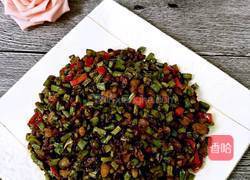 酱香豇豆肉丁炒辣椒的做法图解10