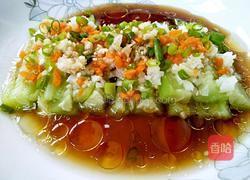 蒜末蒸丝瓜的做法图解1