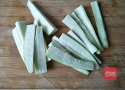 蒜末蒸丝瓜的做法图解3