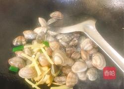 爆炒花蛤的做法图解4