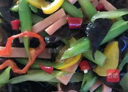 凉拌木耳芦笋的做法图解5