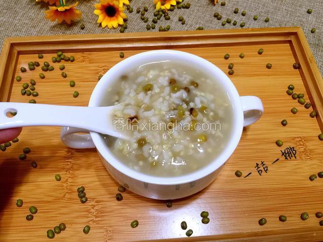 小米绿豆粥