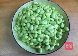 雪菜毛豆的做法图解1