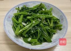 腐乳蒜蓉炒空心菜的做法图解5