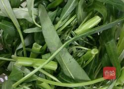 腐乳蒜蓉炒空心菜的做法图解1