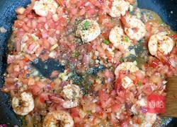 罗勒鲜虾意面的做法图解5