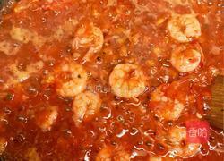 罗勒鲜虾意面的做法图解6