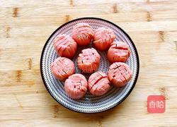 油爆菊花肠的做法图解5