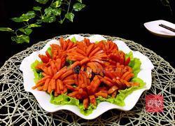 油爆菊花肠的做法图解9