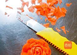 罗卜雕花的做法图解5