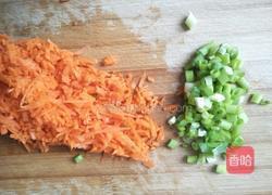 胡萝卜虾丸的做法图解2
