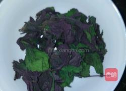 蒜香紫苏虾的做法图解2