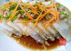 肉末蒸冬瓜的做法图解1