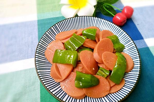 青椒火腿的做法大全