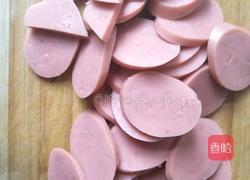 青椒火腿肠的做法图解2