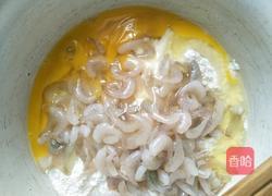 鲜虾鸡蛋饼的做法图解4