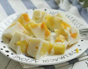 芒果椰奶凍‖一食半刻