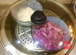 桂花紫薯山药糕的做法图解4