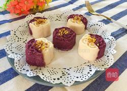 桂花紫薯山药糕的做法图解12