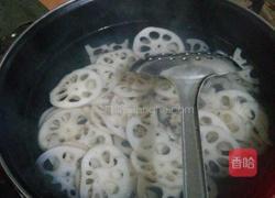 银耳拌藕的做法图解3