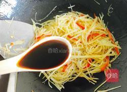 醋溜土豆丝的做法图解10