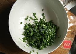 韭菜薏米杂粮饼的做法图解2