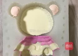 立体小熊酸奶芝士蛋糕的做法图解17