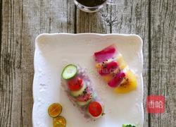 越南春卷水果酸奶杯套餐的做法图解5