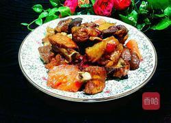 胡萝卜香菇焖排骨的做法图解10