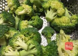 八爪鱼西蘭花沙拉的做法图解4