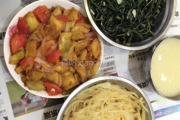 芝士年糕烧茄子（美食碰撞）