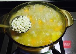 椰汁香芋芡实南瓜糖水的做法图解11
