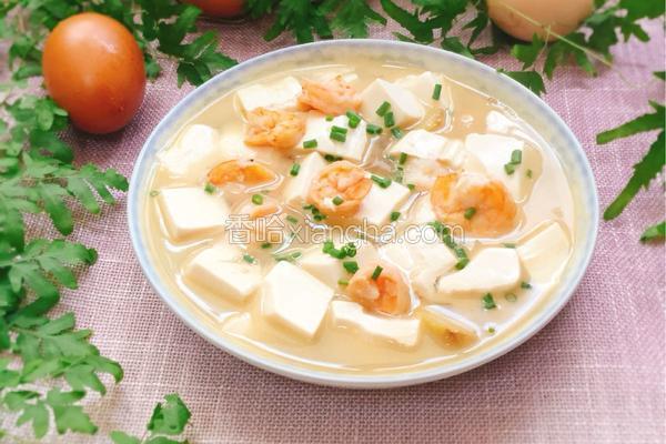 虾仁豆腐汤