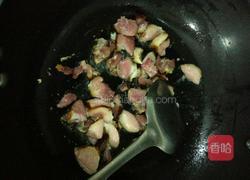 腊肉炒茭白的做法图解4