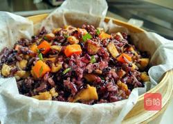 香菇鸡肉蒸饭的做法图解25