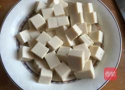 虾仁豆腐蒸蛋的做法图解2