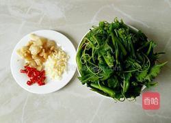 油渣炒南瓜藤的做法图解1