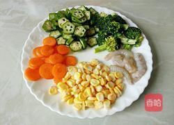 香菇酱时蔬拌意大利螺旋面的做法图解2