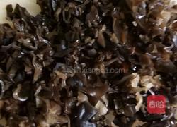 豆角肉末木耳面的做法图解3
