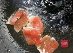 红萰菜肉片汤的做法图解4
