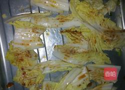 蒜香腊肉烤白菜的做法图解3